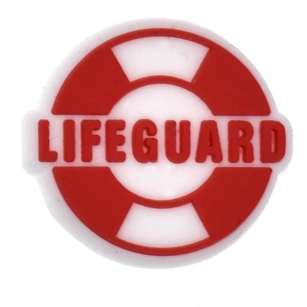 Lifeguard croc charm